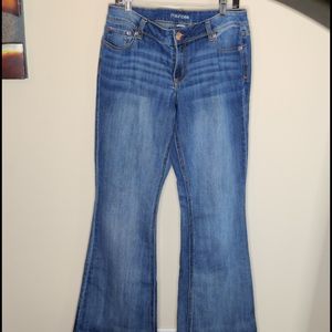 Maurice's signature boot cut jeans